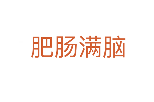 肥肠满脑