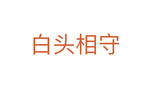 白头相守