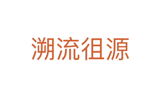 溯流徂源