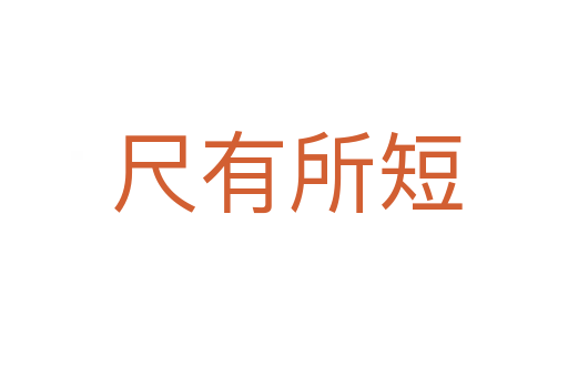 尺有所短