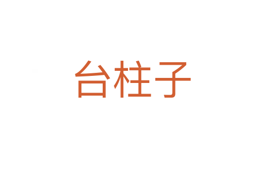 台柱子