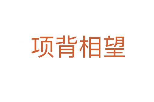 项背相望