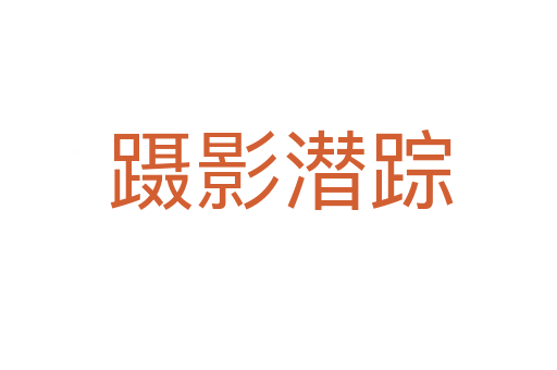 蹑影潜踪