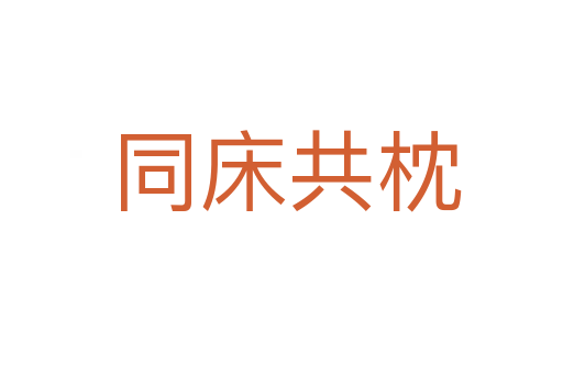 同床共枕