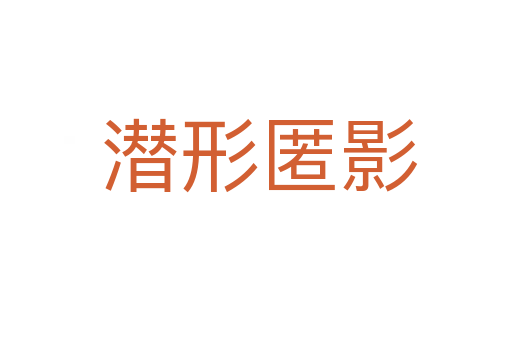 潜形匿影