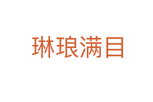 琳琅满目