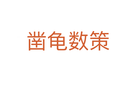 凿龟数策