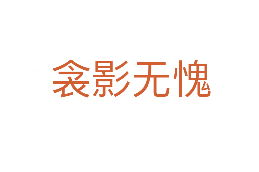 衾影无愧