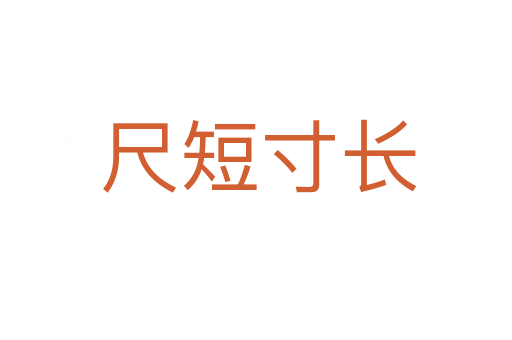 尺短寸长