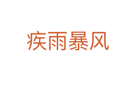 疾雨暴风