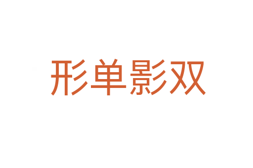 形单影双