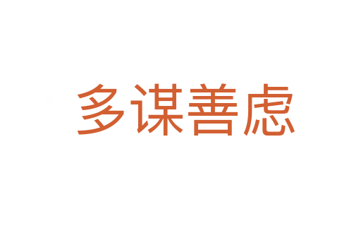 多谋善虑