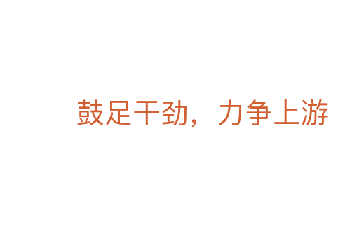 鼓足干劲，力争上游
