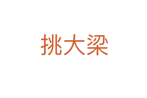 挑大梁